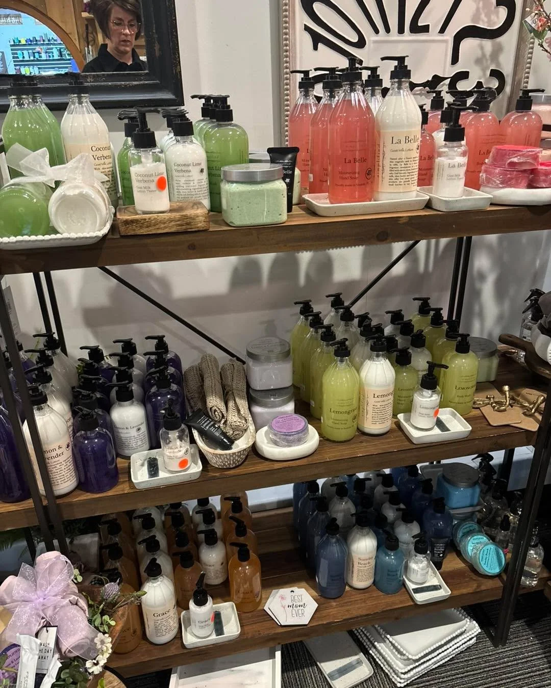 Mom&rsquo;s favorite line in the shop💕 and it has just been restocked!  Stop in and try it too.