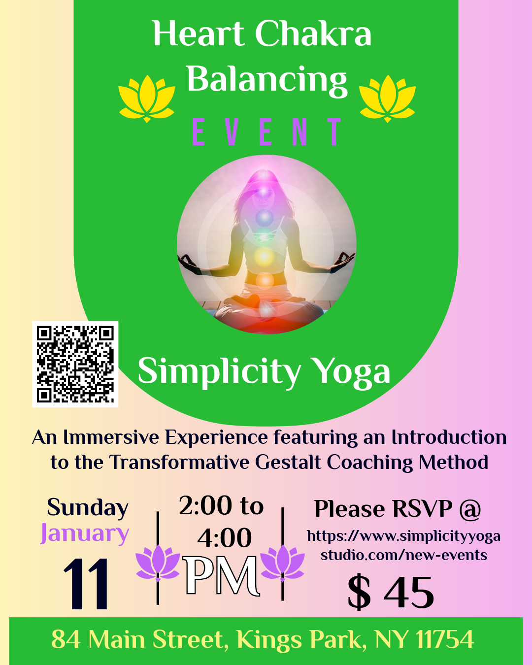 Heart Chakra Balancing Event