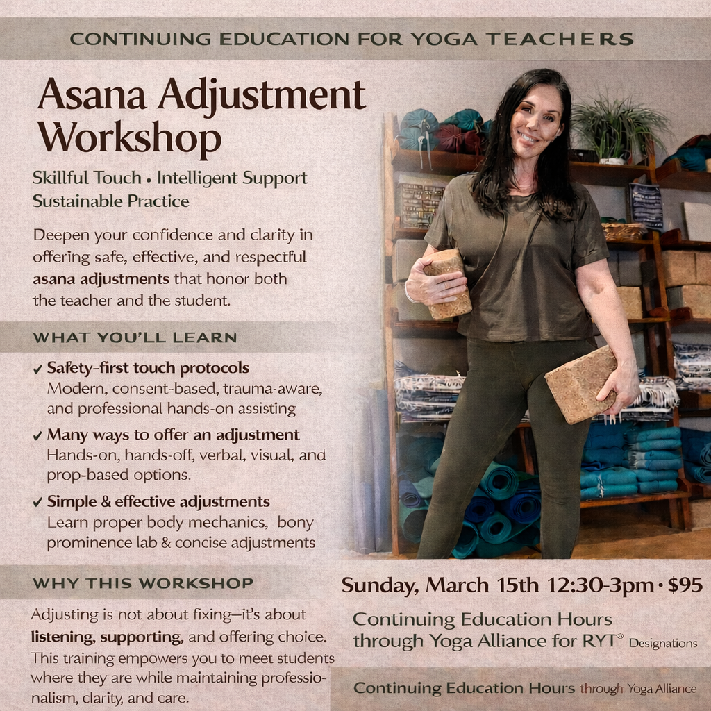 Asana Adjustment Workshop