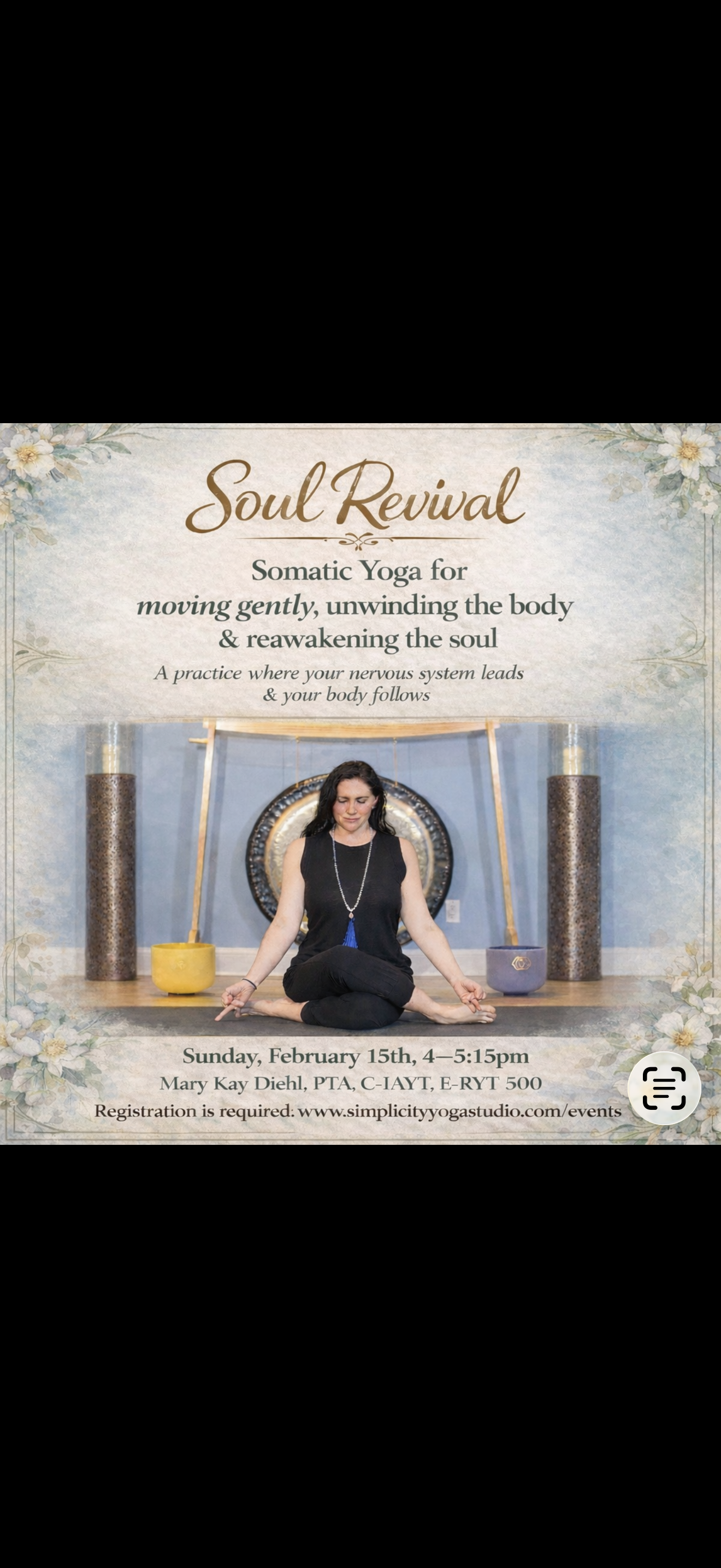 Somatic Yoga 2/15