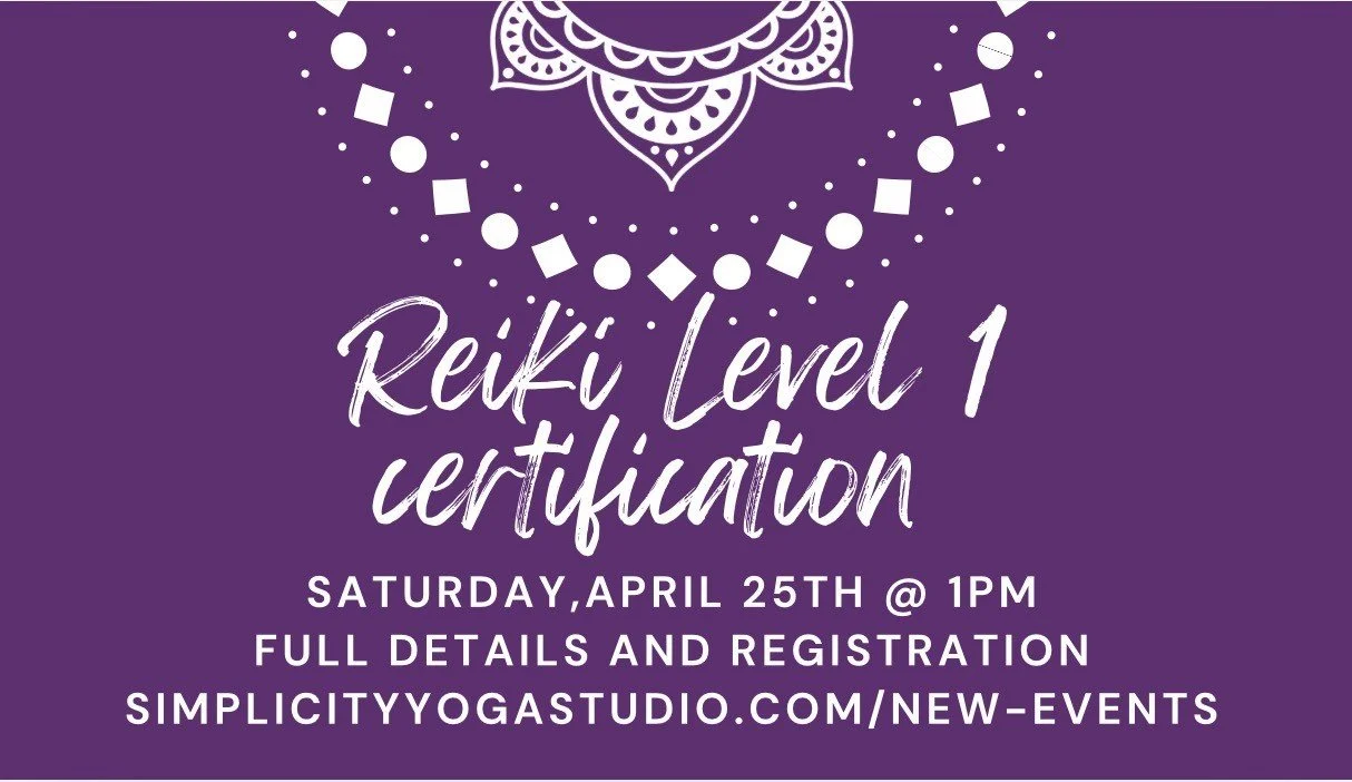 reiki 1 certification