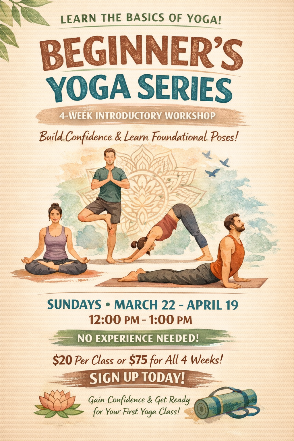 BEGINNER YOGA SERIES