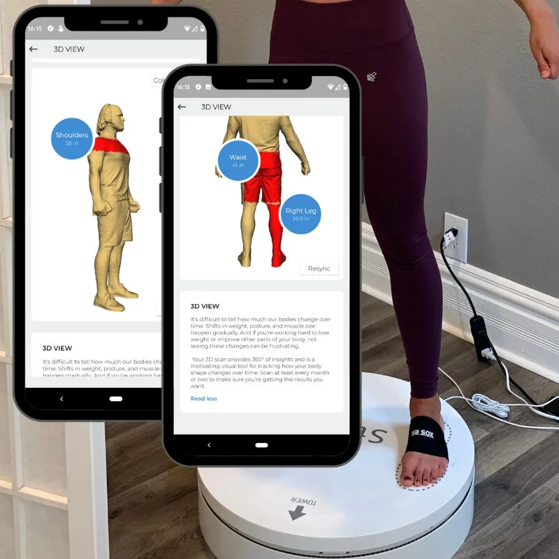 3D Body Scan Analysis — DexaFit Singapore