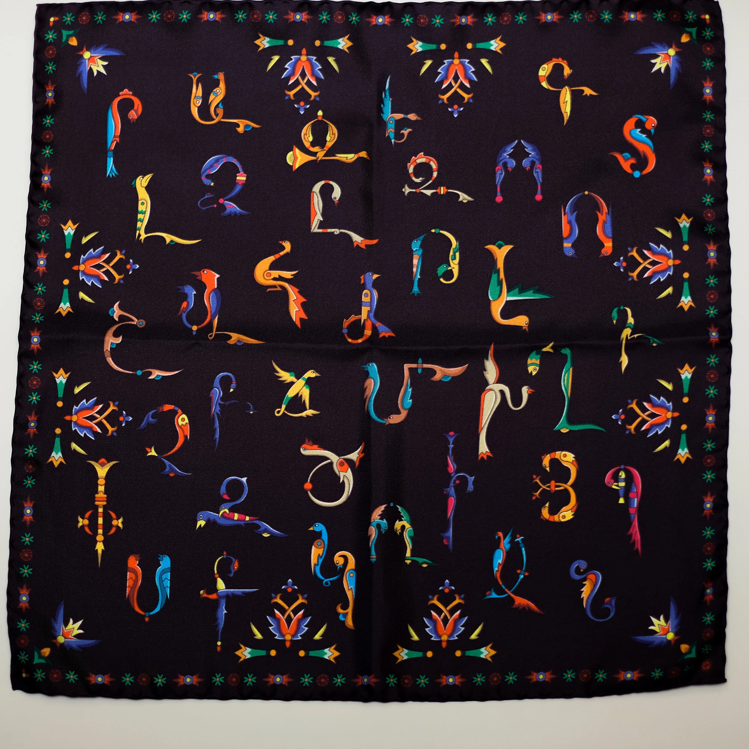 Armenian Bird Letters Alphabet