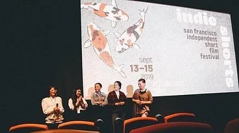 pics from our Q&amp;A at SF IndieShorts w/ production designer Saida Edwards and our talented @jvsephinechiang ✨

More good news coming next week! We can&rsquo;t wait to share it with you!!
&bull;
&bull;
&bull;
#shortfilm #shortfilms #thesisfilm #fil