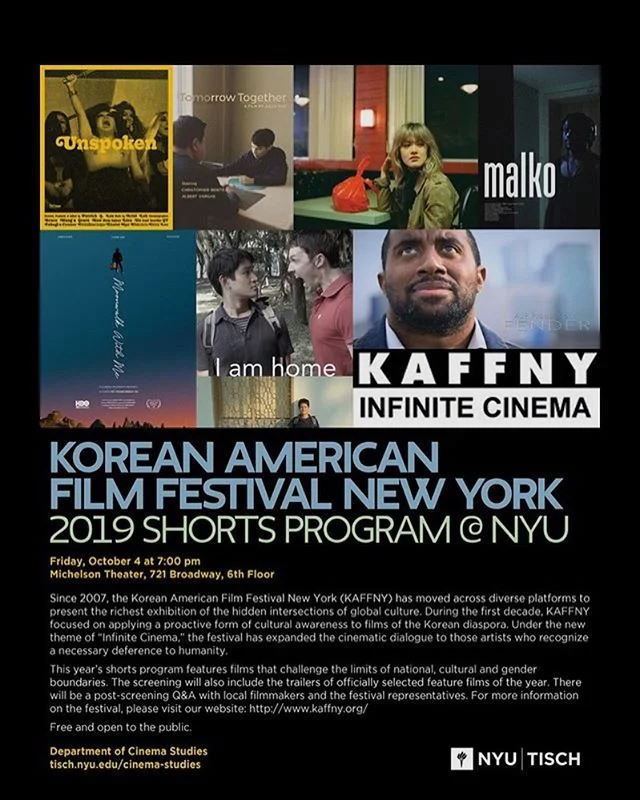 For the ppl in NY, free screening of &ldquo;No Forks&rdquo; tomorrow @nyutisch for #kaffny !!
&bull;
&bull;
&bull;
#shortfilm #shortfilms #thesisfilm #filmmaking #studentfilm #filmstudent #filmschool #filmfestivals #filmmaker #asianamerican #asianame