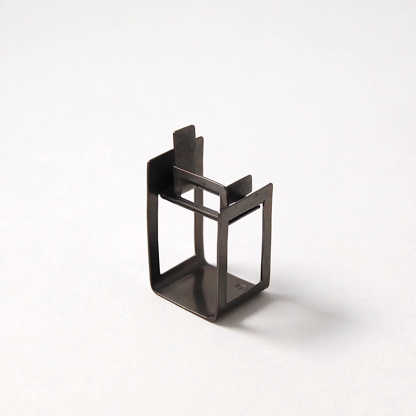   One small idea, ring, 2012, the first piece in the series  