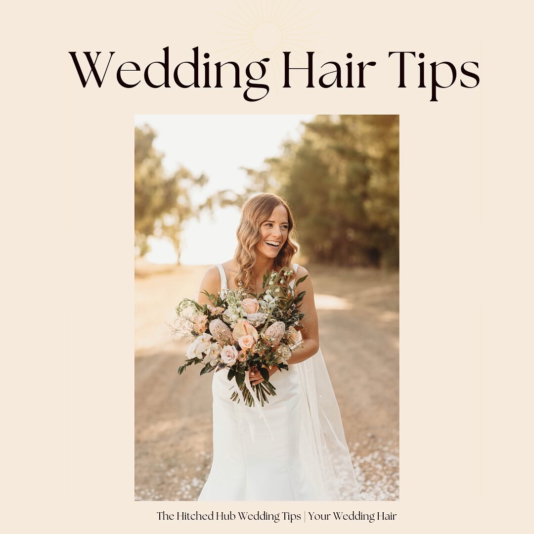 A Wedding Tip from The Hitched Hub &copy;️ 

Your Wedding Hair:
 

I don&rsquo;t know about you&hellip; but after I&rsquo;ve had my hair done at the hairdressers it always makes me feel so awesome and I have a spring in my step. 

This is how you wan