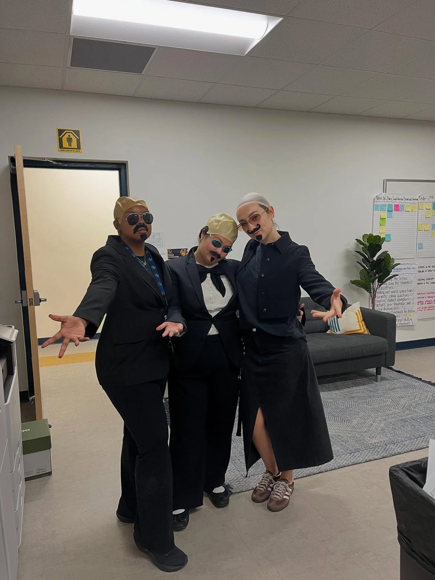 Today we got to &ldquo;meet&rdquo; some of the biggest stars  from Cardi B and Bad Bunny to Daddy Yankee, Selena, J-Lo and so many more! 🌟 Our scholars brought the energy, creativity, and style.💛