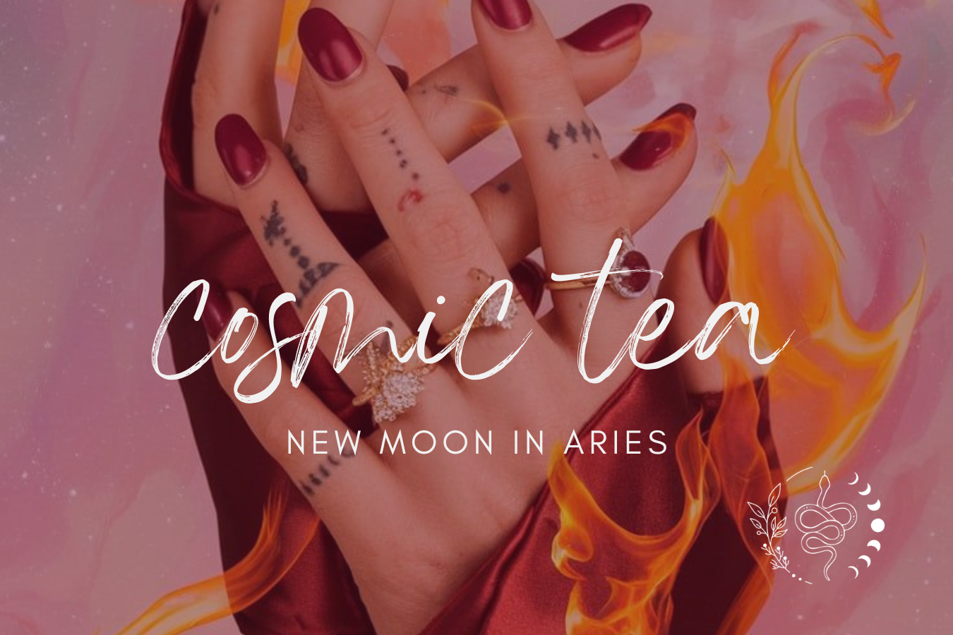 Cosmic Tea for the New Moon in Aries 2026