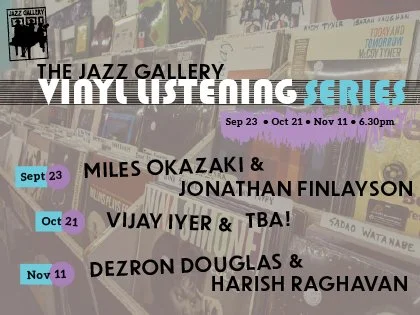 ***POSTPONED*** Vinyl Listening Series - Vijay Iyer