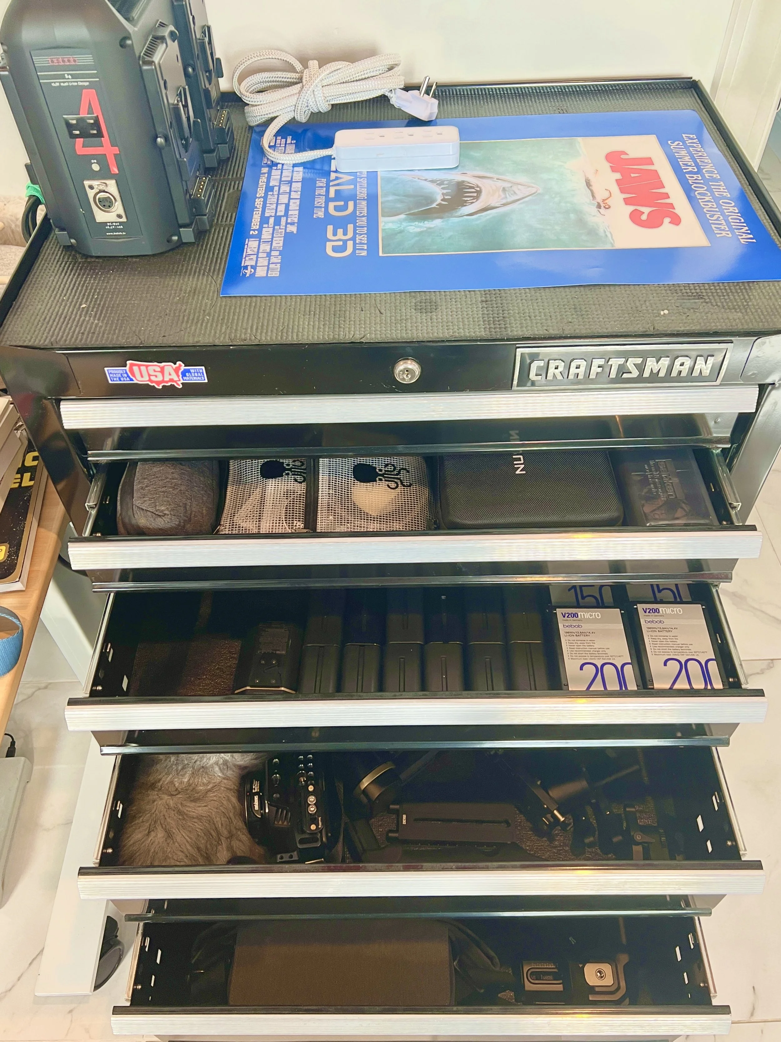 An alternative to expensive camera gear storage