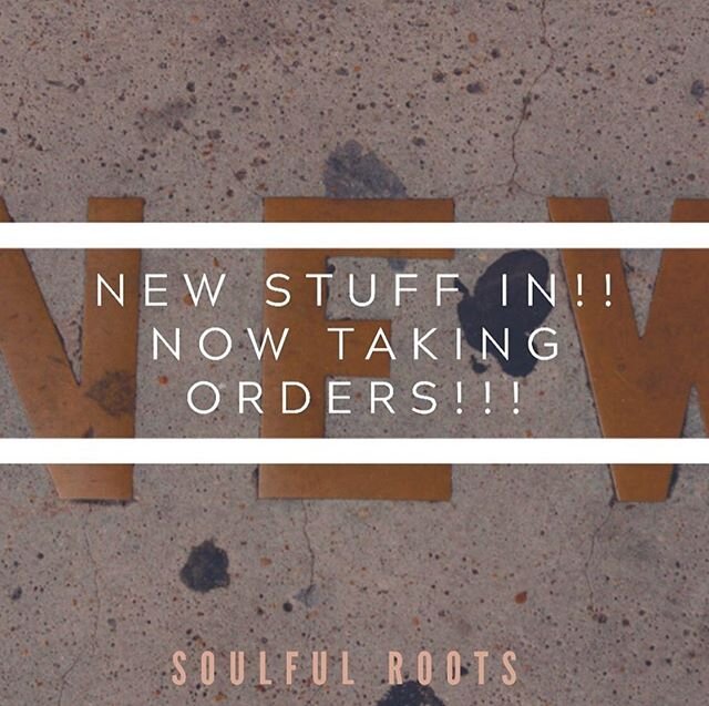 Taking orders here, on fb &amp; on www.soulfulroots.org/shop through this Friday! Orders will be delivered within 2 weeks from then! 🤍