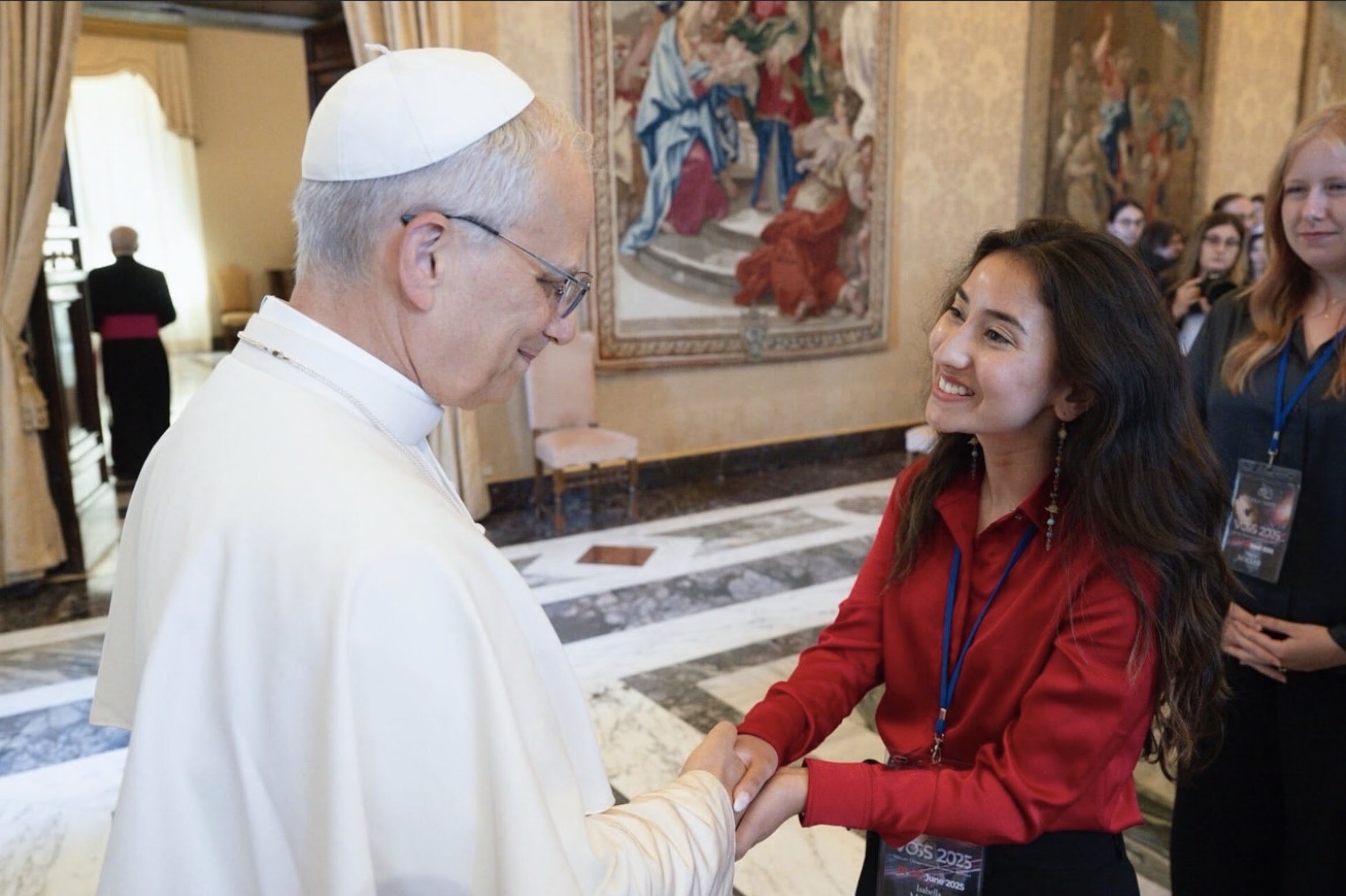Student Perpective: What does one wear to meet the Pope?