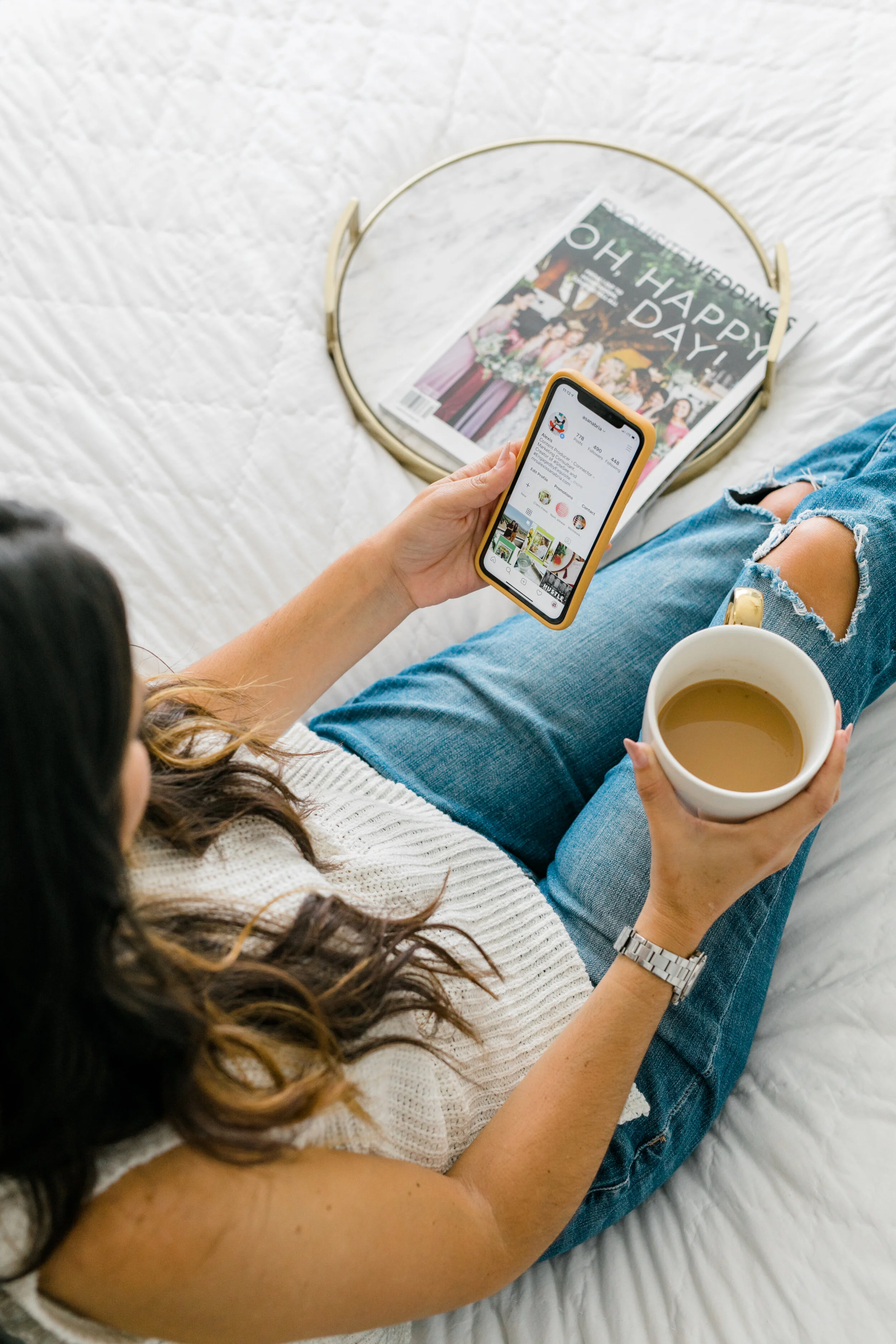 You’ve had a real wedding published, been included in an editorial piece or won an award … What did you do with it?