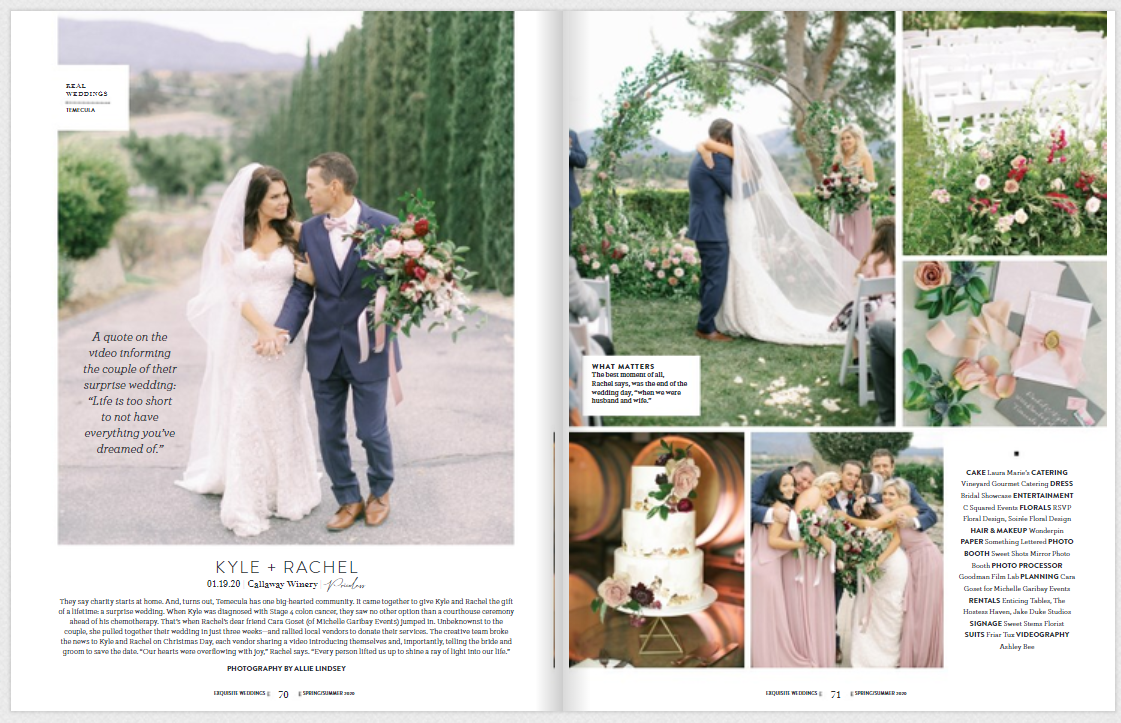 Pretty Press- A Published Wedding