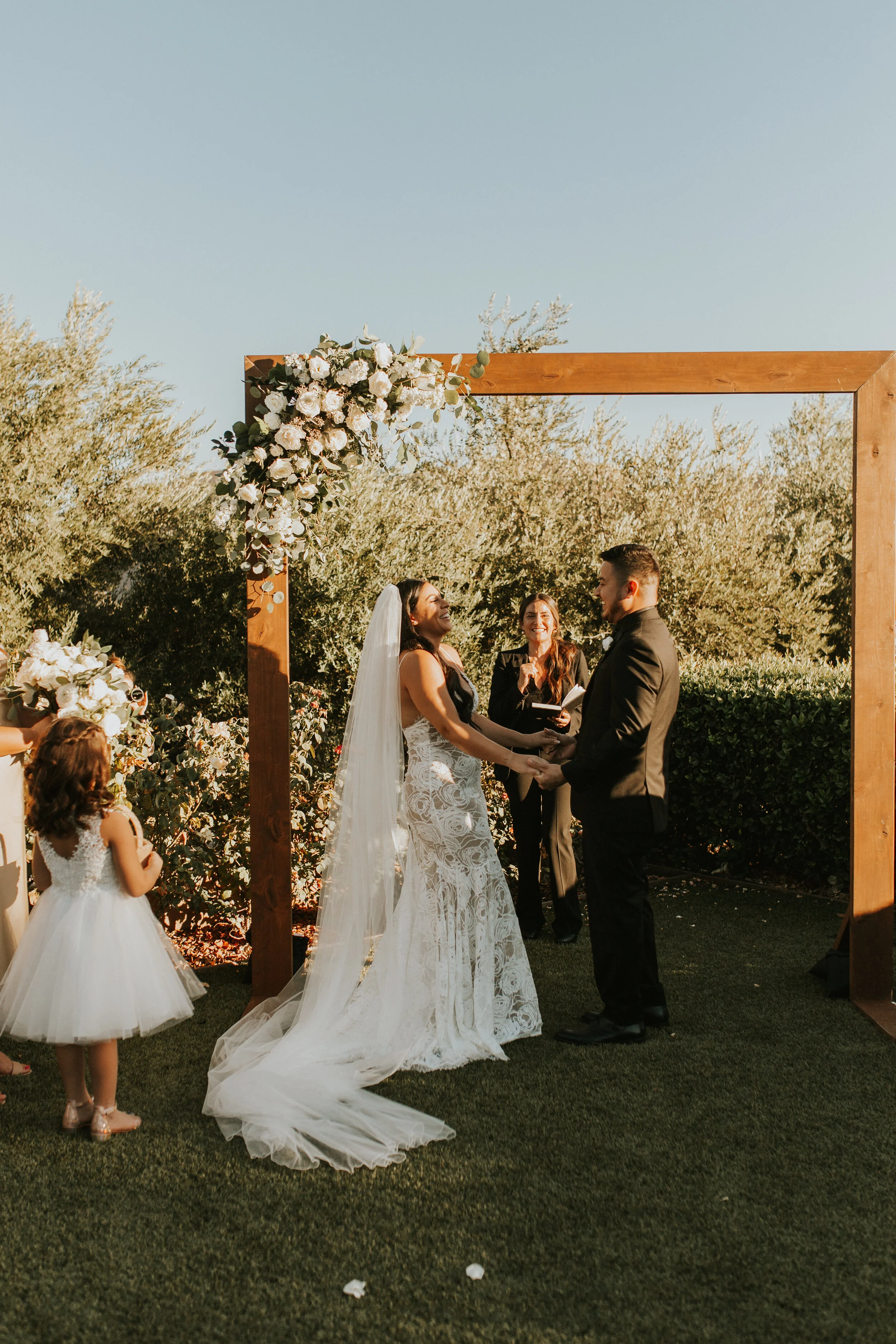Let's talk about my pivot... to wedding officiant. 