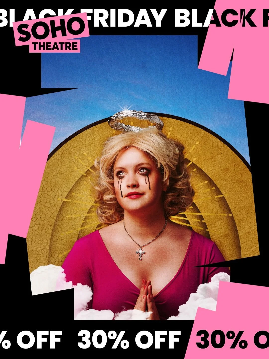 It&rsquo;s Black Friday, y&rsquo;all! Cooking with Kathryn is having a flash sale this weekend ONLY for our January run @sohotheatre in London! Use promo code BF25 for 30% off tickets. Get &lsquo;em while they&rsquo;re hot ❤️&zwj;🔥