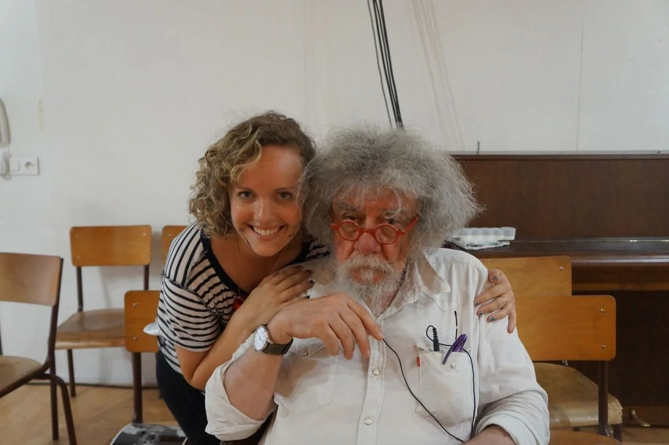 Grateful to have studied with him in Paris that one summer. Never felt so alive. He brought so much magic into this world. My diary is filled with his stories, even when I couldn&rsquo;t understand wtf he was saying. I use what he taught us in all of