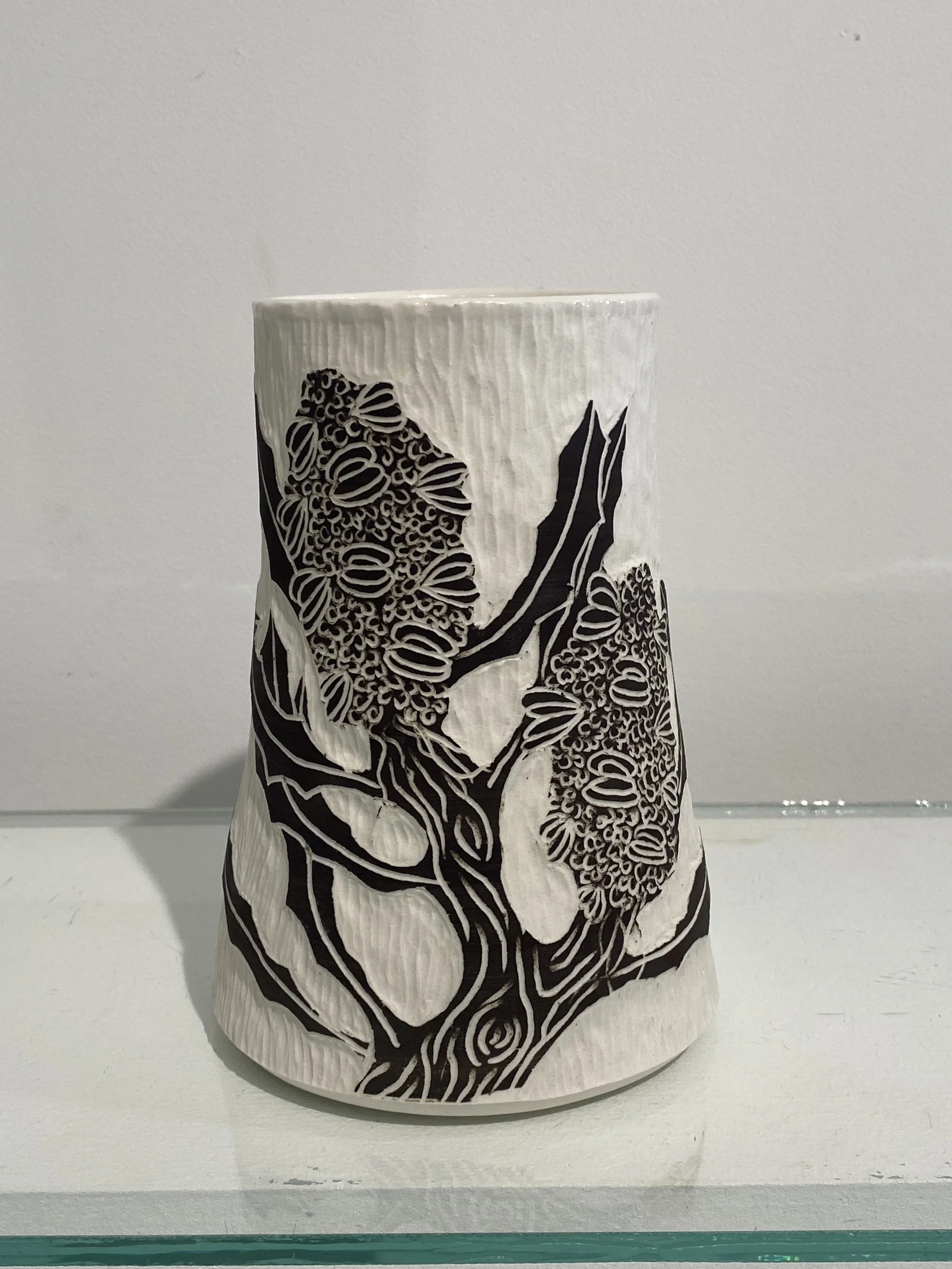 Banksia Vase by Sharon Edwards