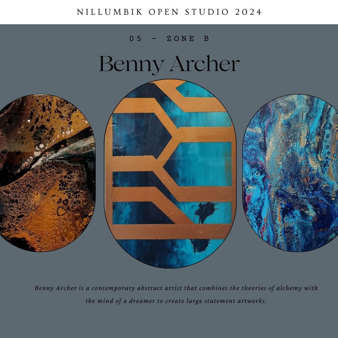 Benny Archer - 05 Zone B  @bennyarcher.art @bennysculpts Ceramics, Painting, Sculpture

Benny Archer is a contemporary abstract artist that combines the theories of alchemy with the mind of a dreamer to create large statement artworks that transform 