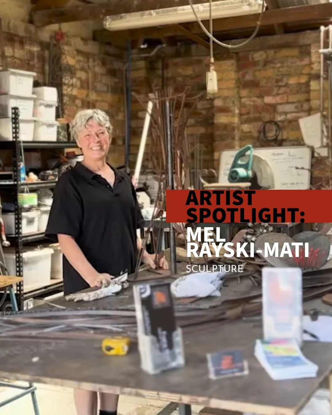 ✨Artist Spotlight: Mel Rayski-Mati (Forging Ahead) ✨
From the world of film to the forge, sculptor Mel (@forgingaheadmetalart ) transforms raw metal into breathtakingly intricate forms. 
---
Drawing on her early career in Special Effects in the UK, M