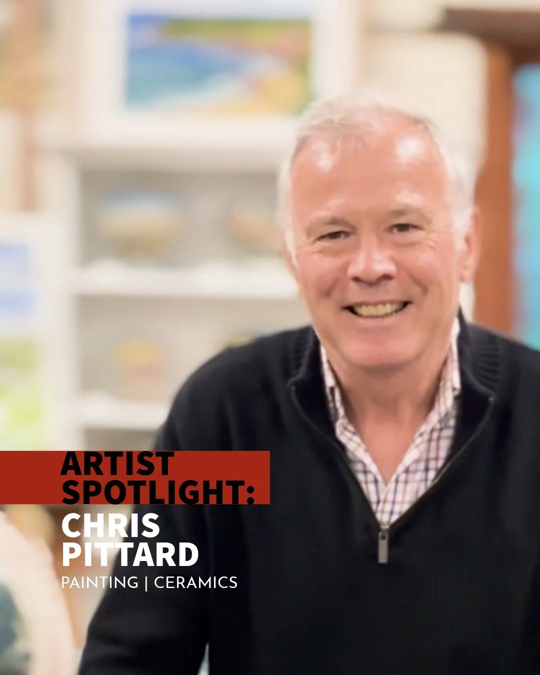 ✨ Artist Spotlight: Chris Pittard✨
Creativity flows through the Pittard household like a well-loved brush through glaze - and Chris Pittard (@chris.pittard) brings his own quietly powerful touch to this family of artists. A Melbourne-based visual art