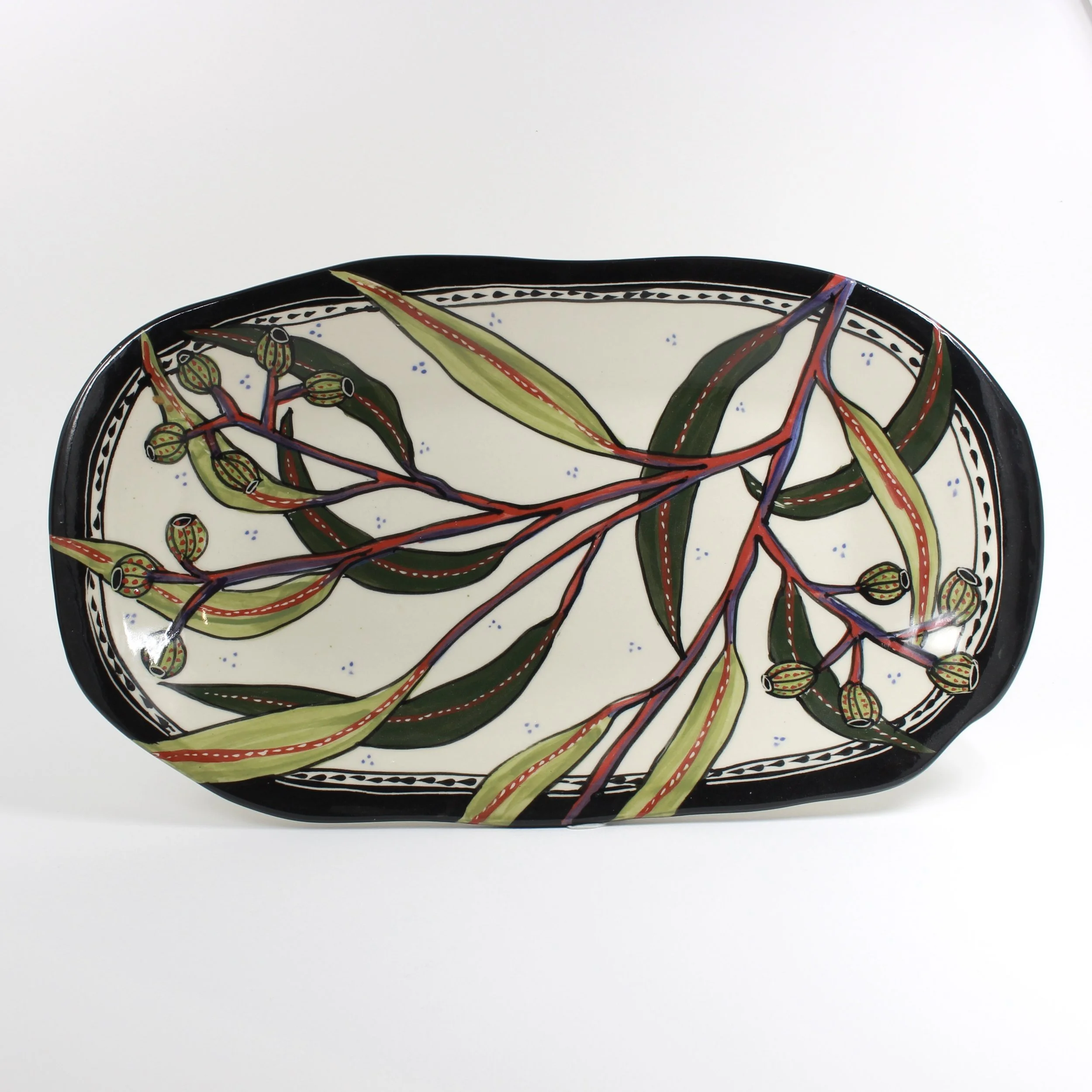 Bloodwood Platter by Mary-Lou Pittard