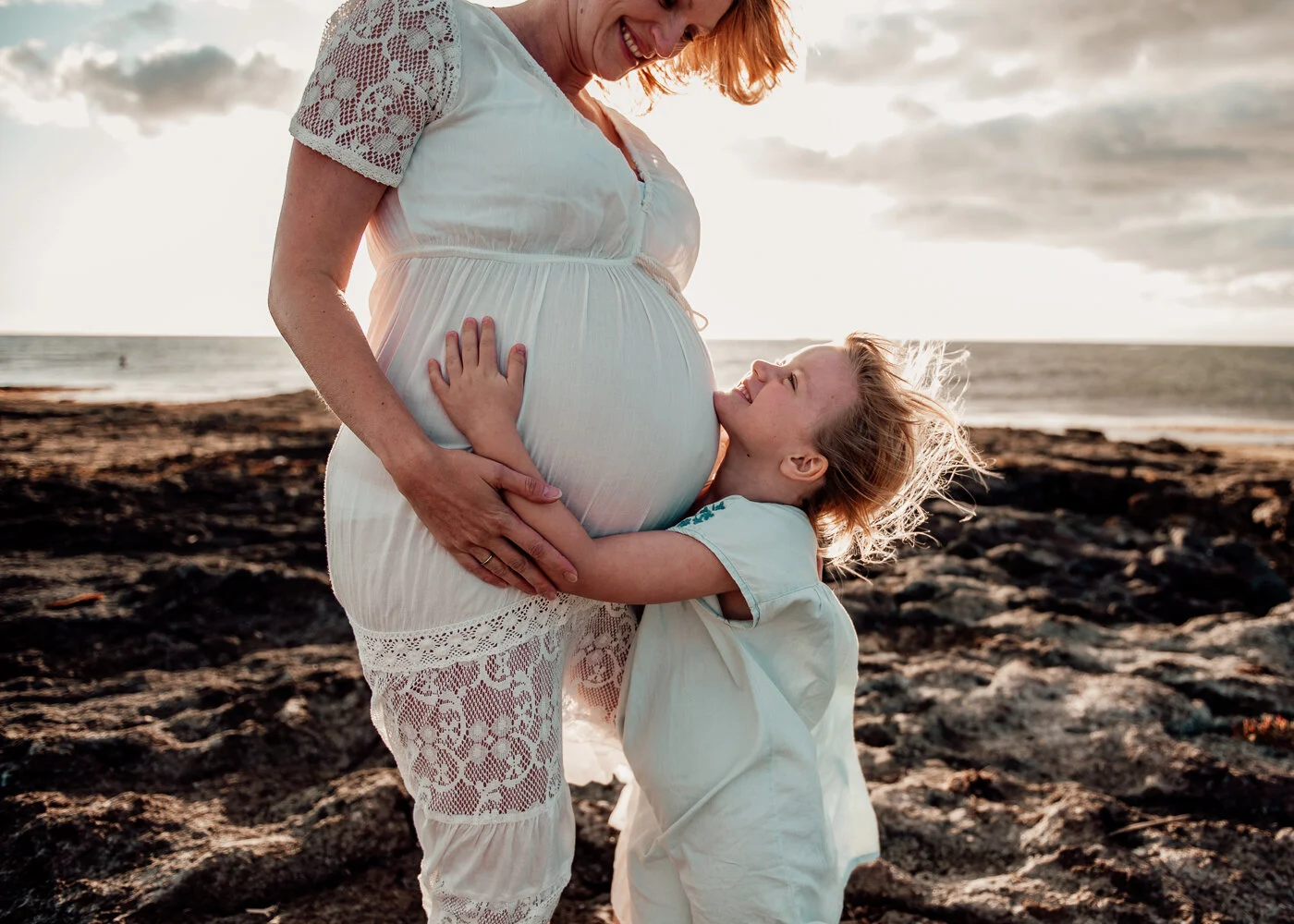 Family V- Family Maternity Photoshoot, Beaumaris- South East Melbourne. 