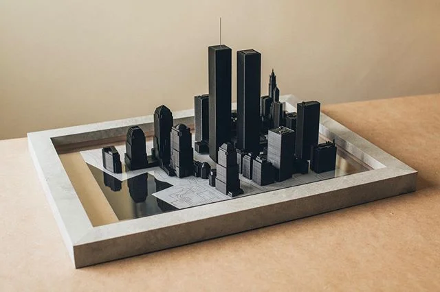 Maqueta del antiguo #wtc de  #newyork #2001 🇺🇸
&iexcl;vista nuestra web para conocer todos nuestras maquetas! (Link en bio)