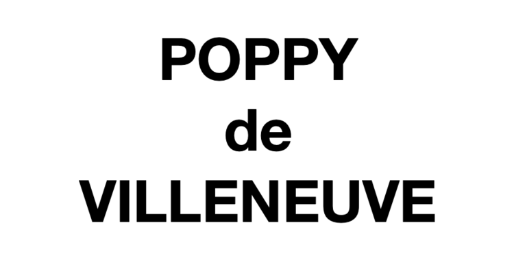 Poppy de Villeneuve