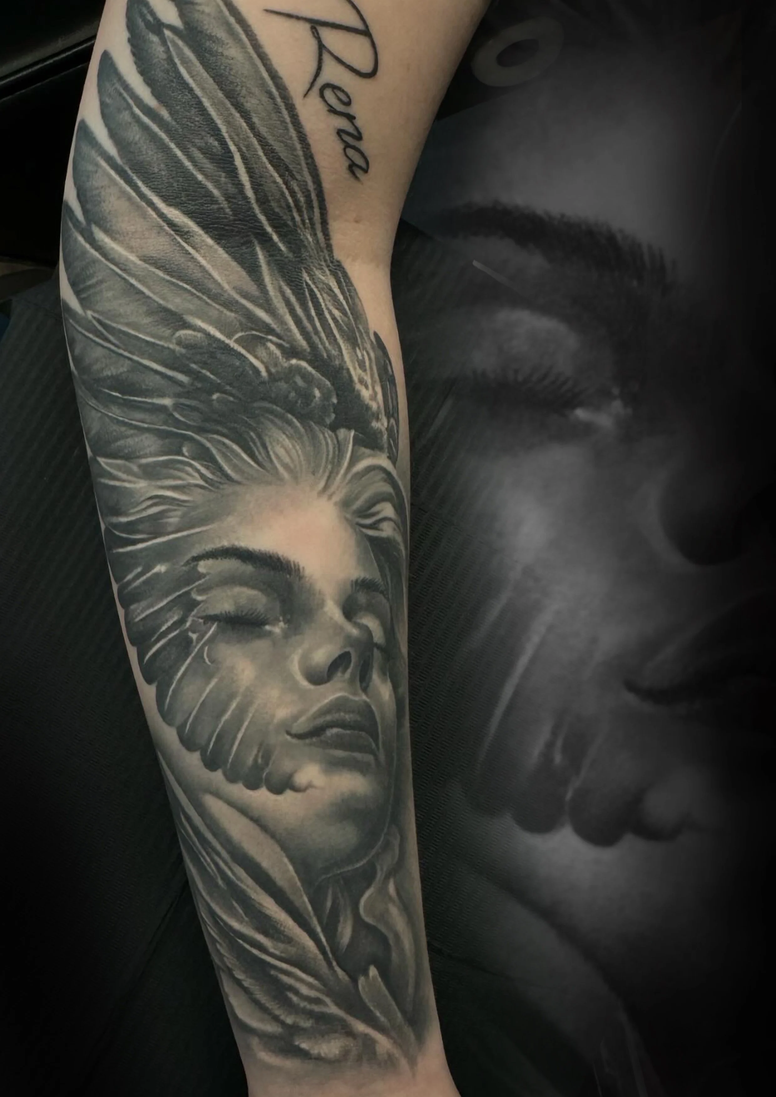 Engel Tattoo Arm 