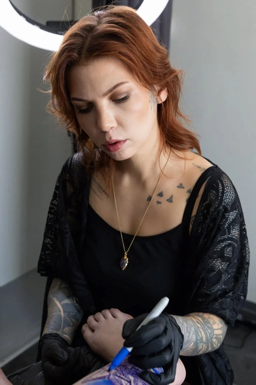 Tatjana Noir individuelles Tattoo Design 