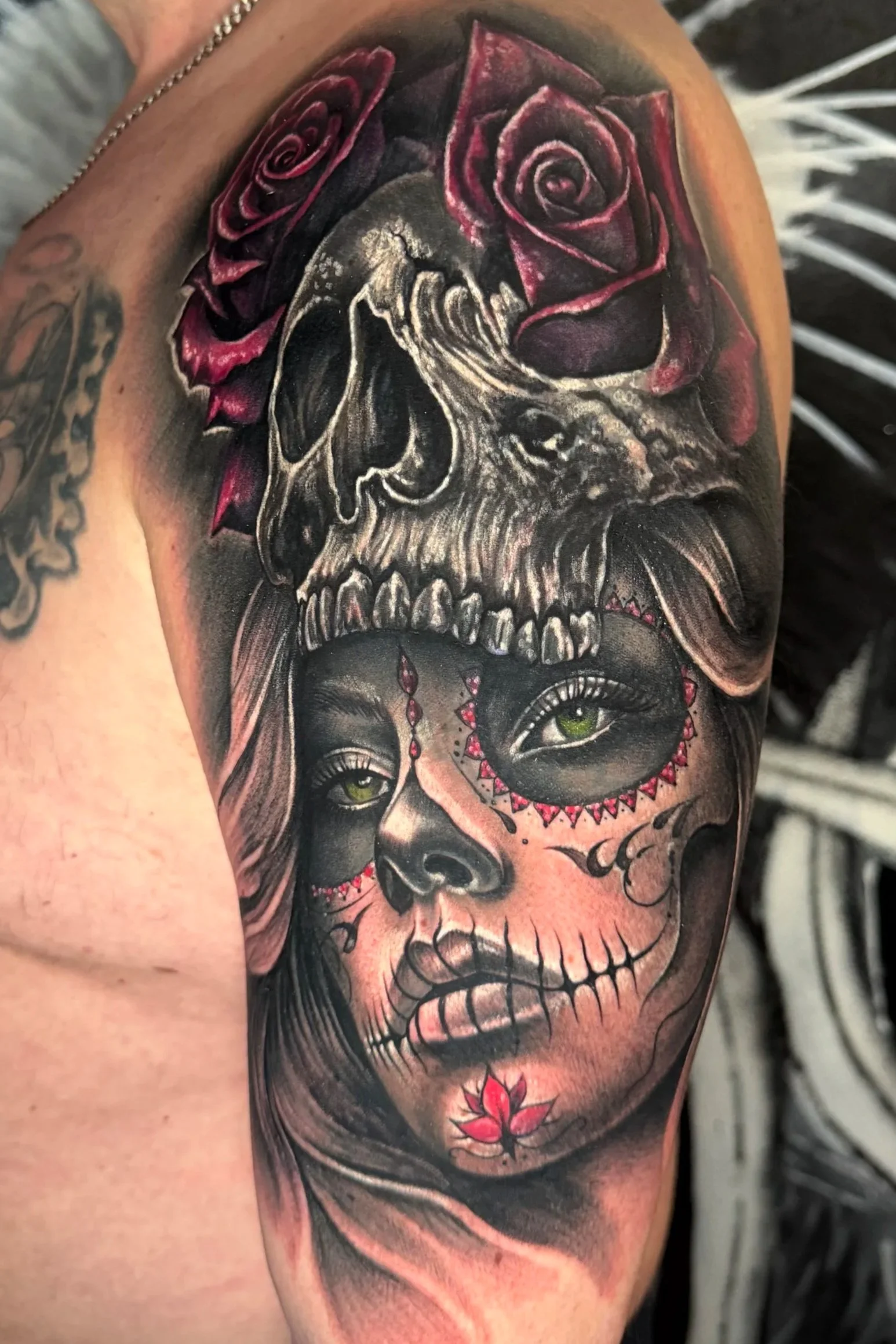 La Catrina Tattoo Cover-Up