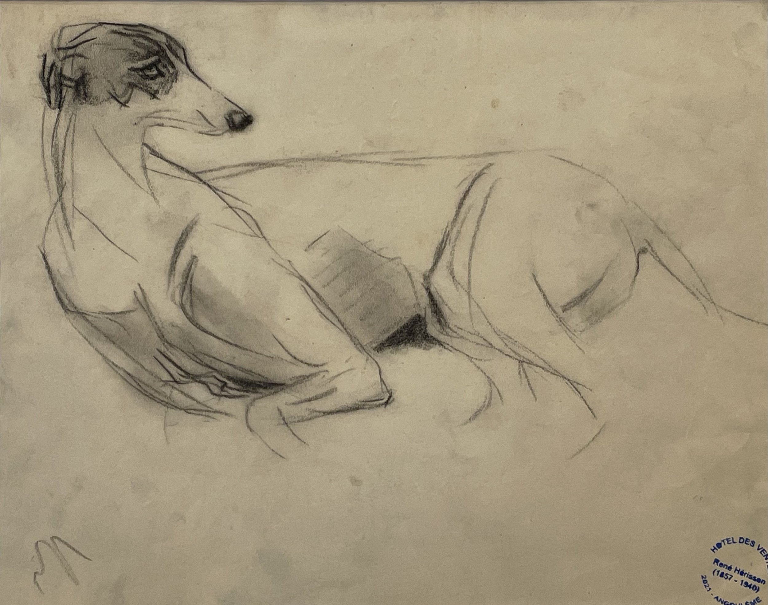 René Hérisson " Lévrier"