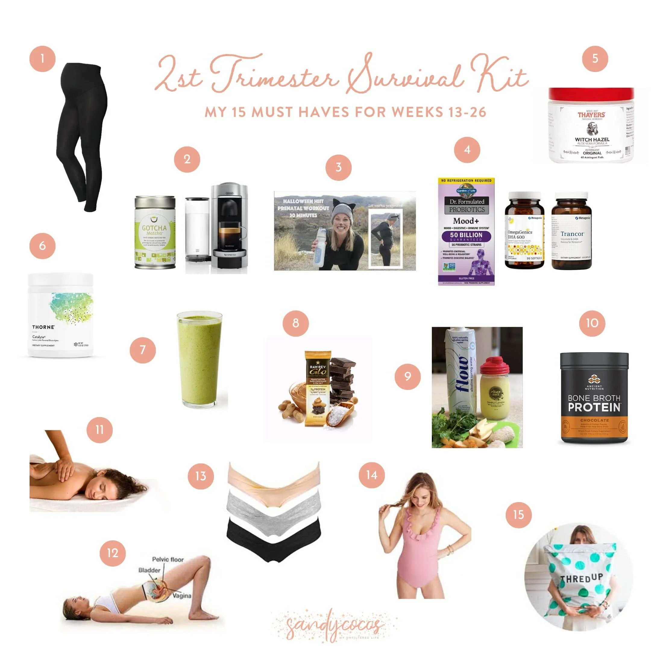 2nd Trimester Survival Kit: My 15 Must Haves