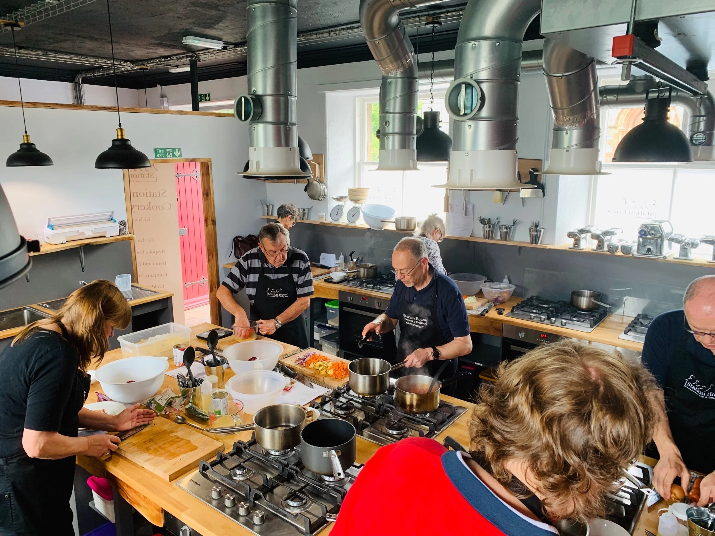 Cookery School Kitchens.
