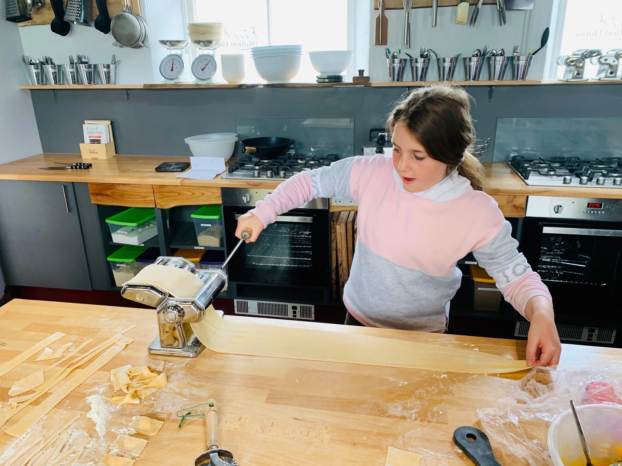 Children love to cook!