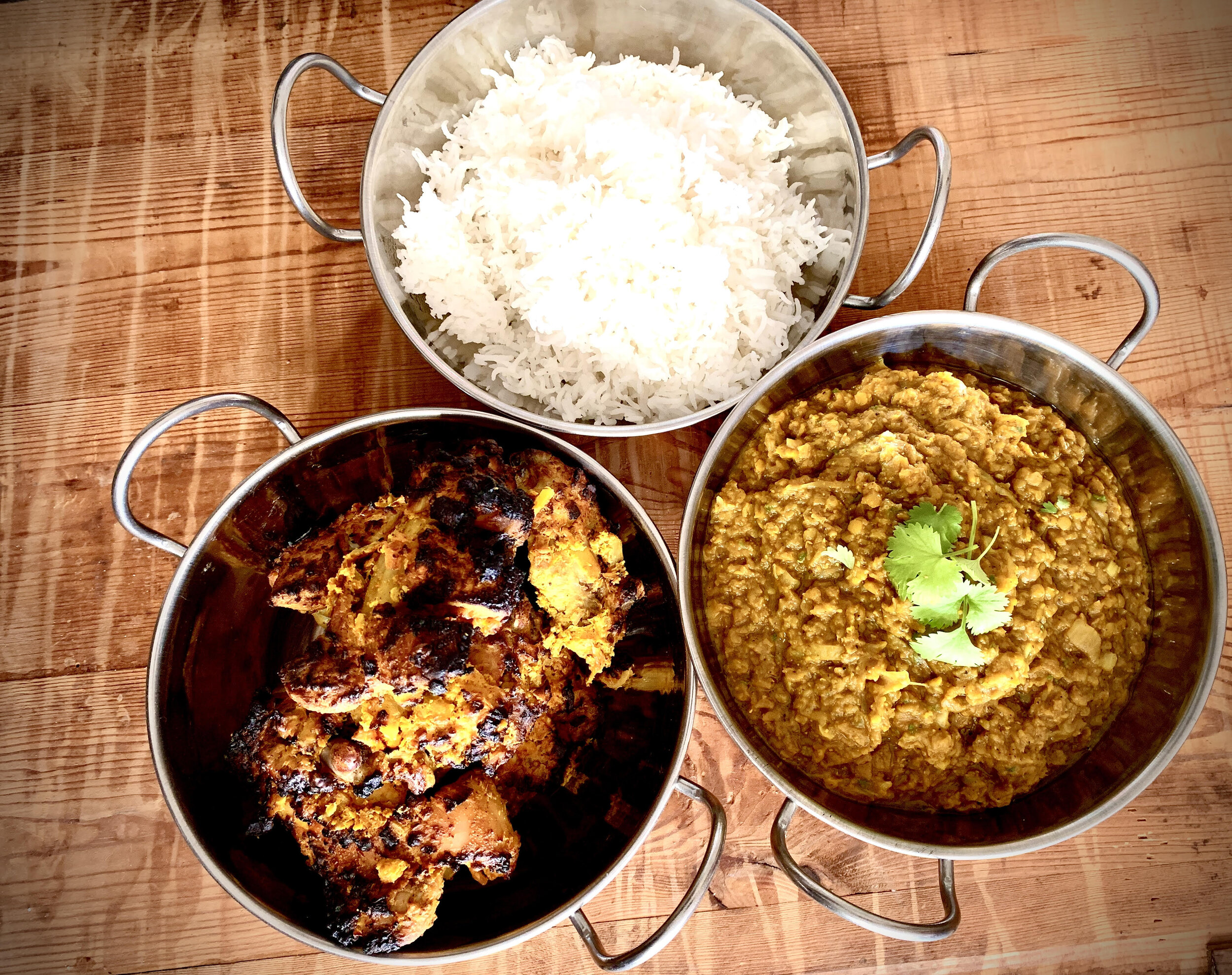 Indian Feast.  Half Day. Thursday 18th November 14.00 - 17.00 Vegetarian Option!