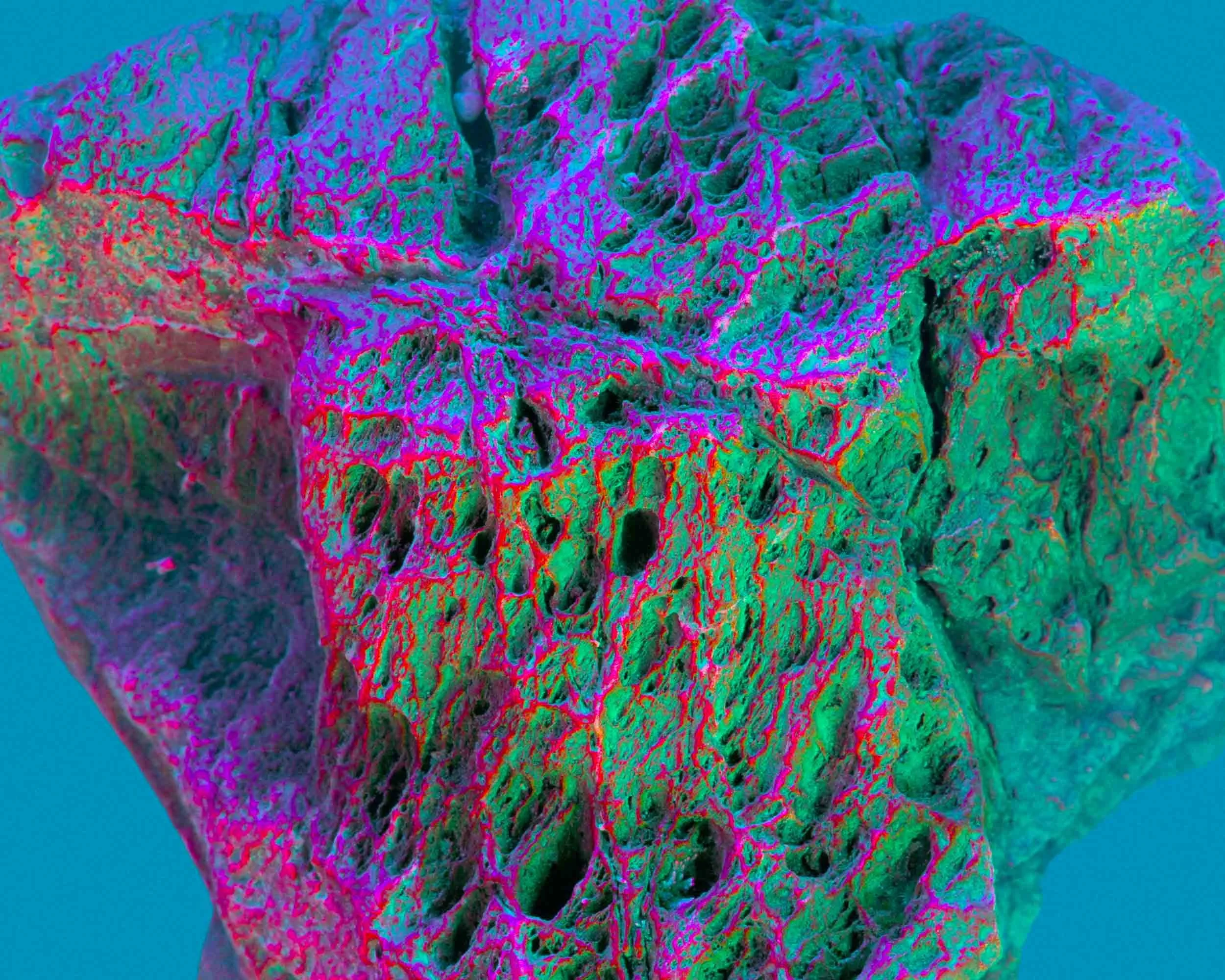 Rocks, 3D Maps and Otherworldly Colour