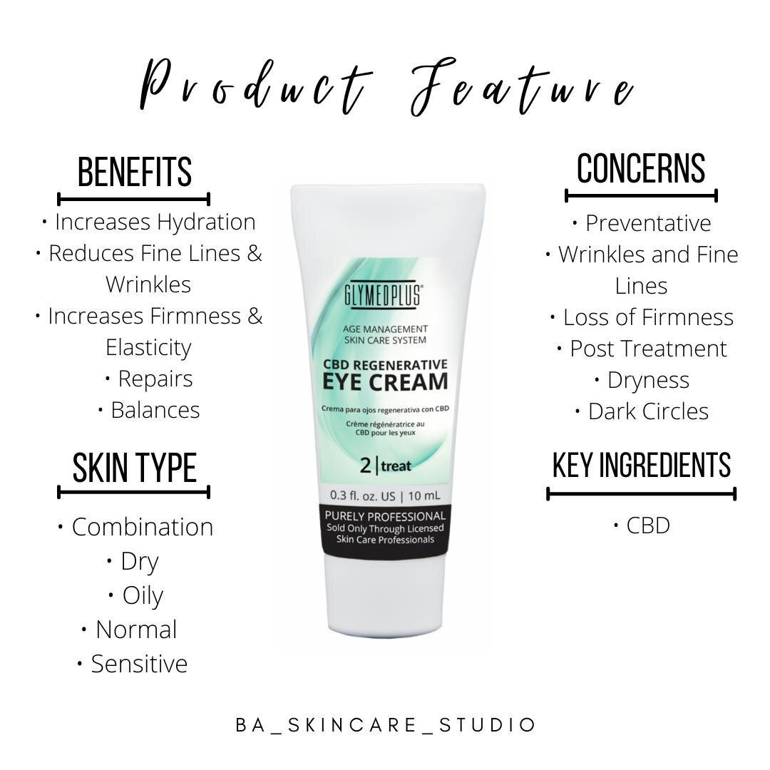 I honestly don't think I have ENOUGH amazing things to say about this product... oh yea its also ON SALE!! ⁠
⁠
Miraculous, triple-strength eye cream, infused with the PUREST HEMP CBD, peptides and hyaluronic acid. This wrinkle fighting, silky eye cre