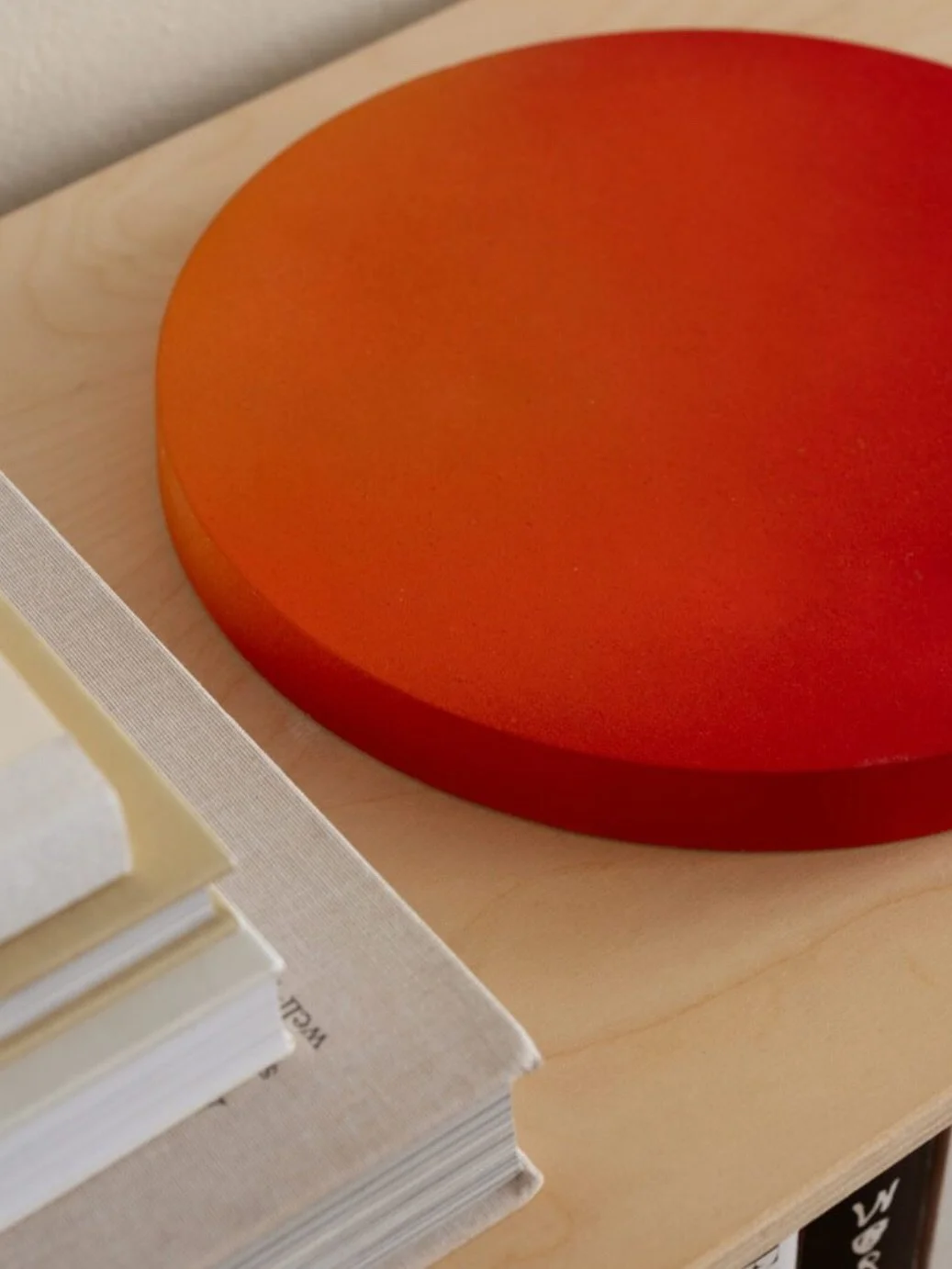 Sculpted by artist Anne Nowak, this original artwork celebrates the interplay of warmth and illumination, drawing on our enduring connection to the sun and its life-giving energy. Handcrafted in Denmark, the plaster wall relief features a hand-painte