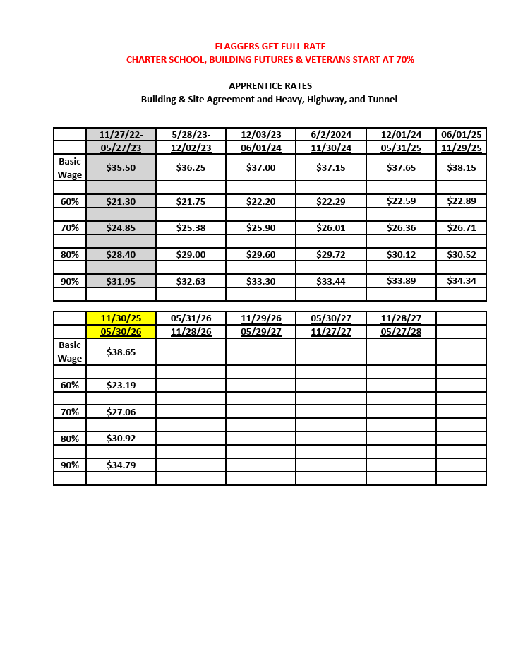 CONTRACTOR INFO — Local 271