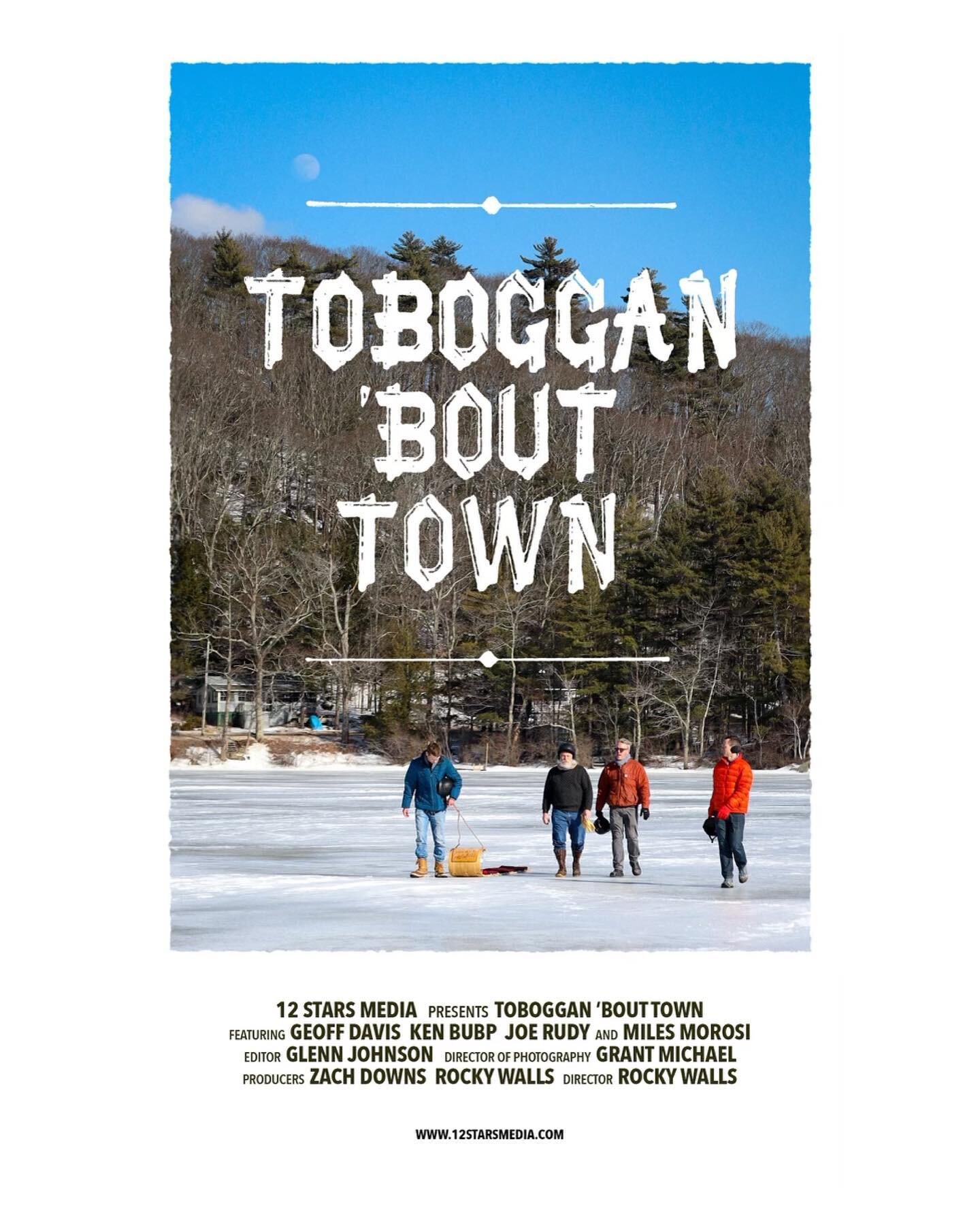 Introducing the official poster for our latest short film, Toboggan &lsquo;Bout Town.

Four friends rally their hometown of Noblesville, Indiana to help them build a ten foot toboggan and send them to race in the US National Toboggan Championship in 