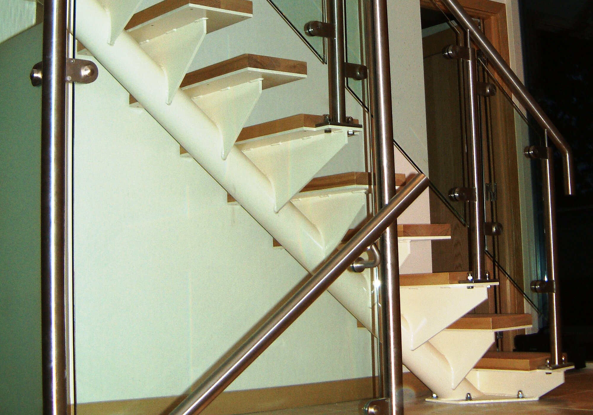 Stainless steel Balustrade + Glass infills and Stair Case 3.JPG