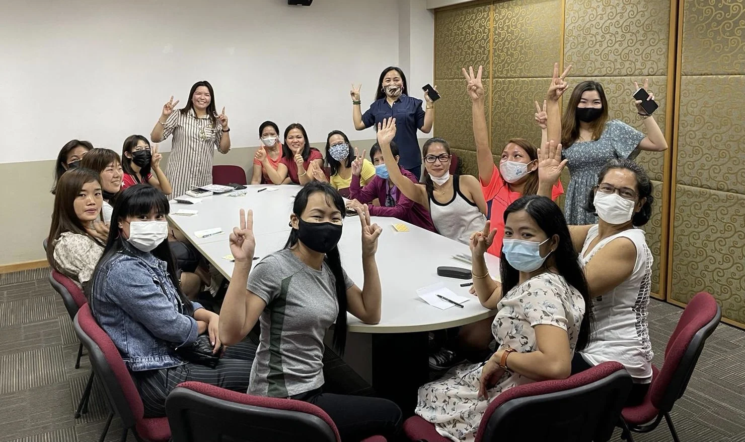 Helpers program on financial literacy and setting goals for their lives