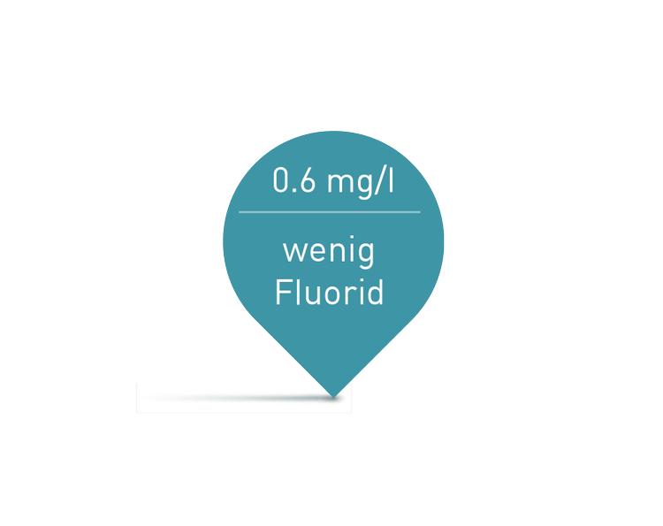 Fluorid ist in kleinen Mengen nicht schädlich. Höhere Konezntrationen