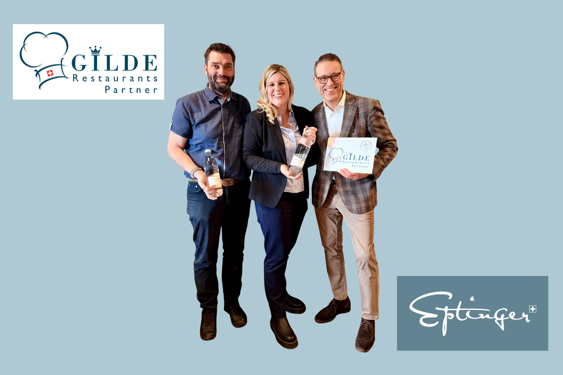 Eptinger ist neuer Firmenpartner der Gilde