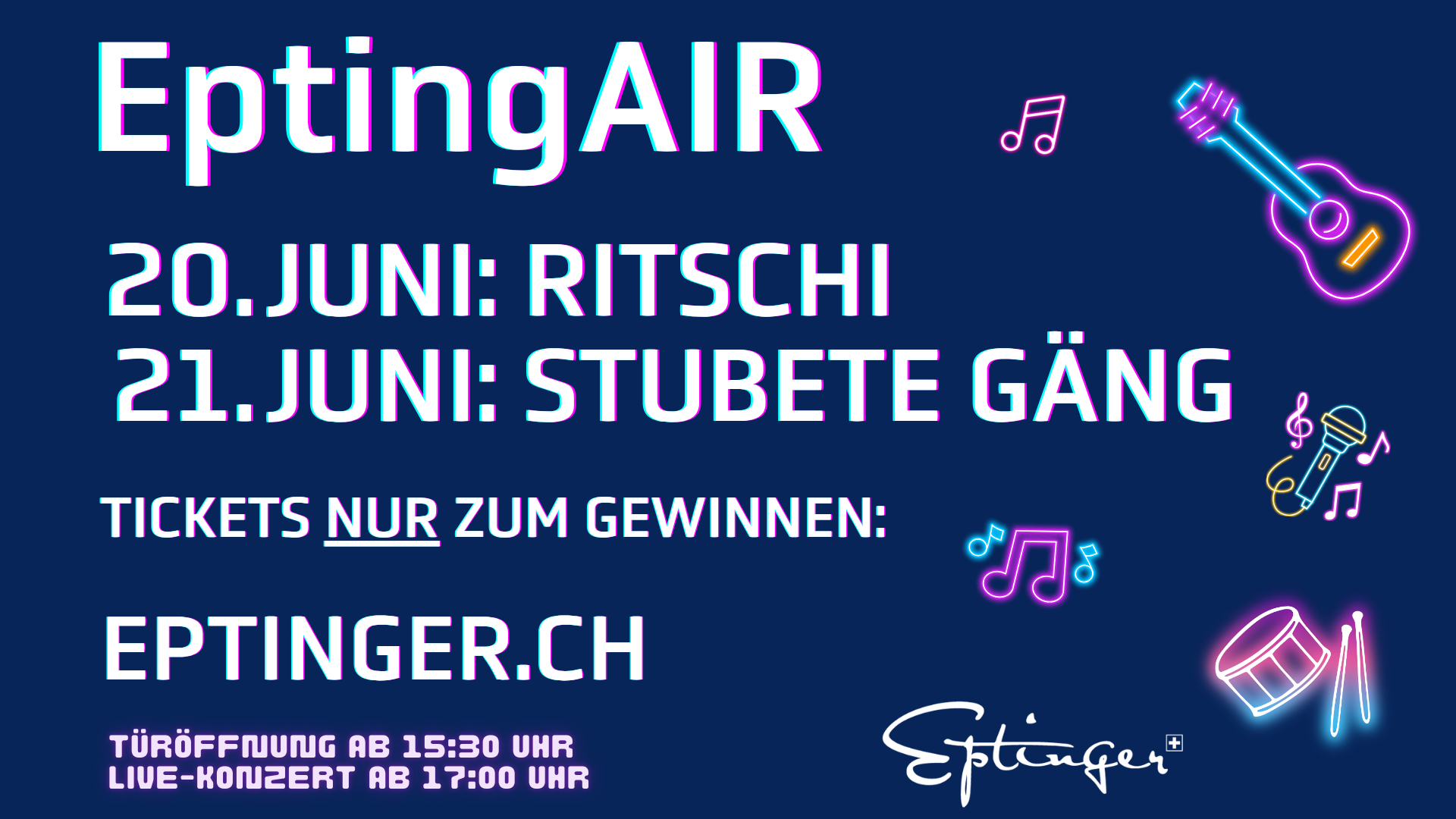 EptingAIR 2026: Mit Ritschi und Stubete Gäng