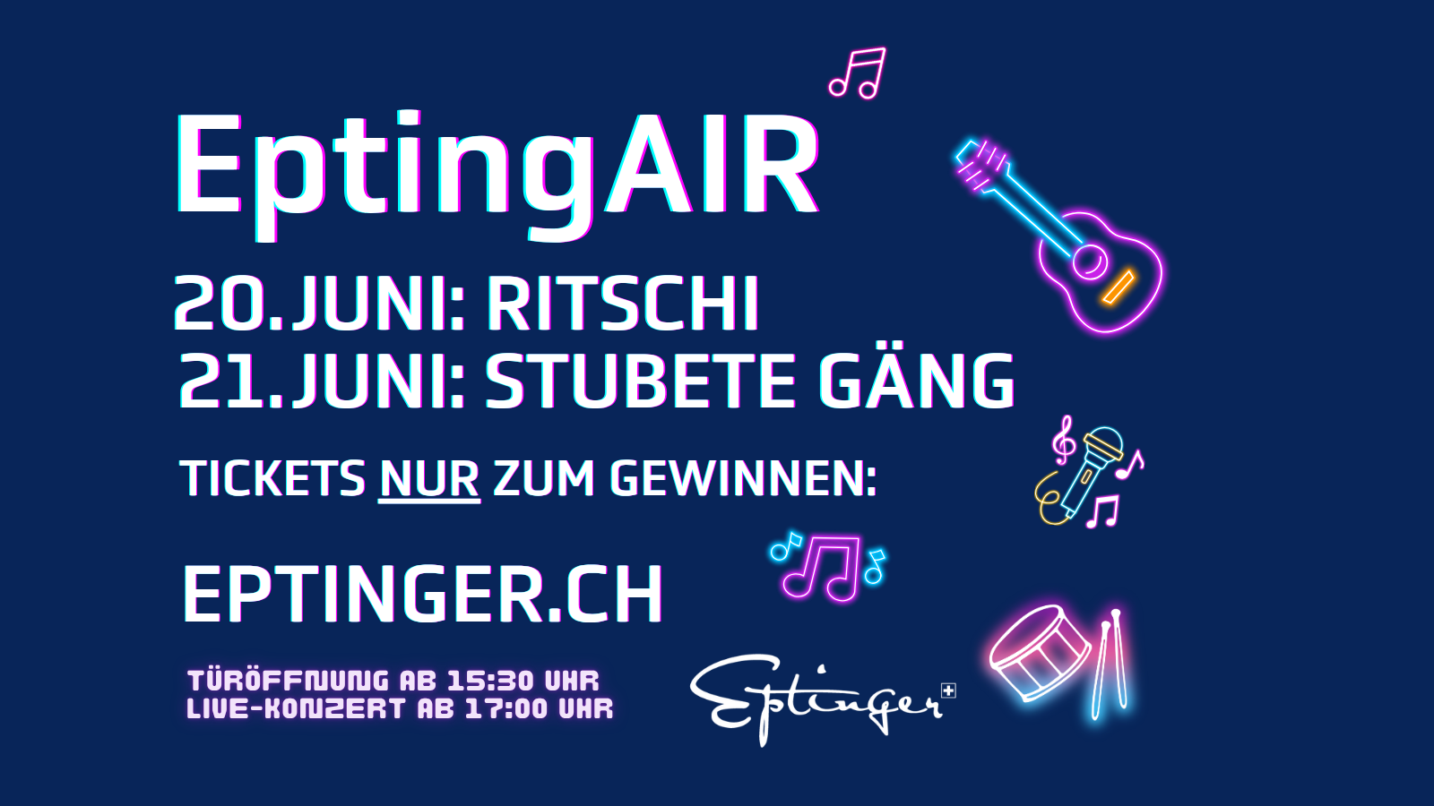 EptingAIR 2026: Mit Ritschi und Stubete Gäng
